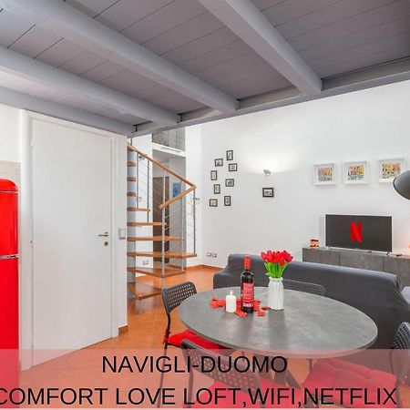 Ferienwohnung Navigli-DuomoLove Loft, Comfort ,Netflix, Wifi Mailand Exterior foto